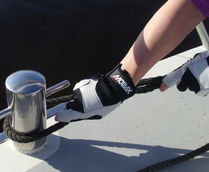 MOTIVEX Segelhandschuhe Rückseite Neoprene besonders griffig Grösse:XXS-XXXL
