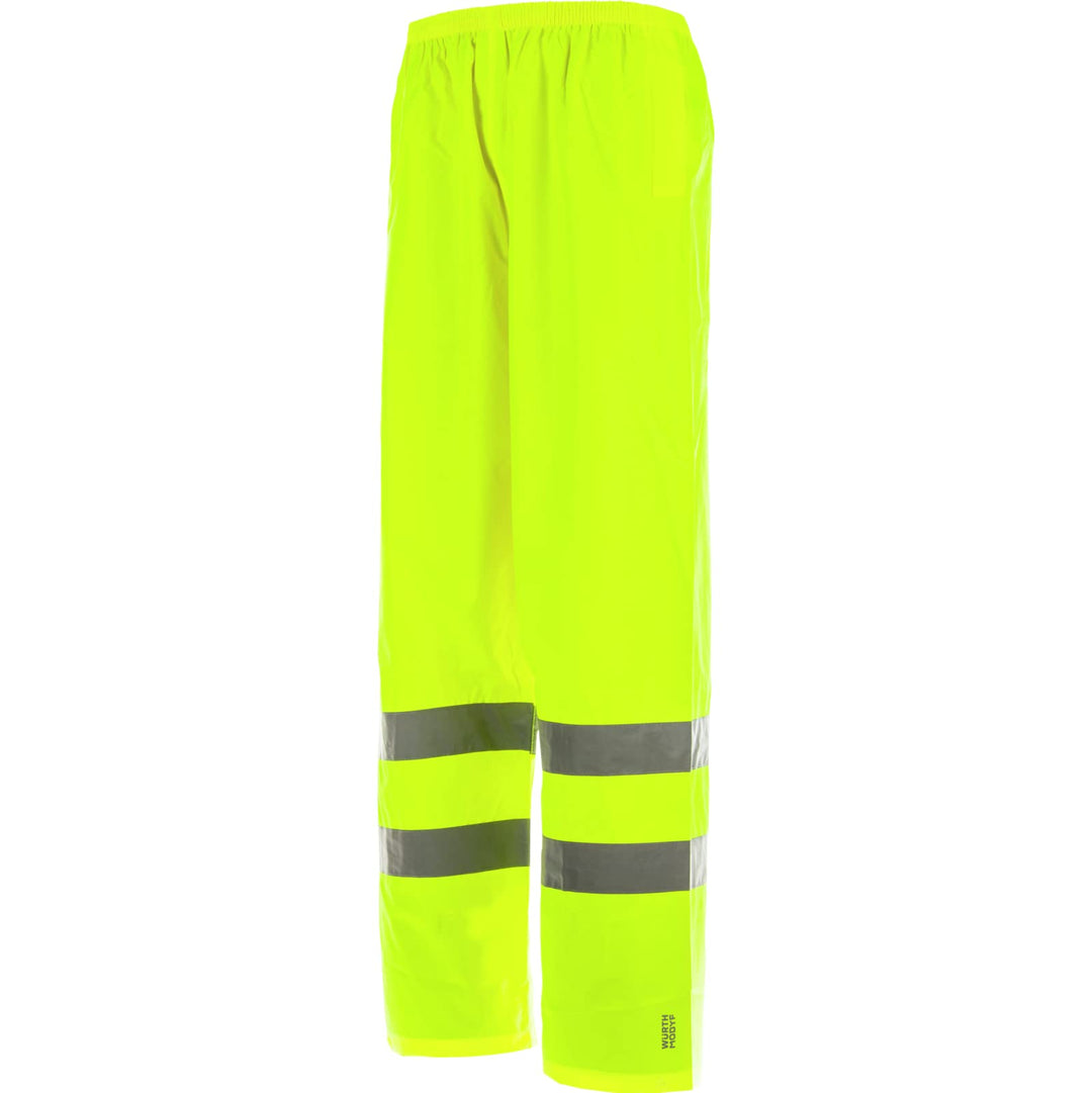 WÜRTH MODYF Warnschutz Regenhose EN 20471 1.2 4XL Gelb, 4XL Gelb