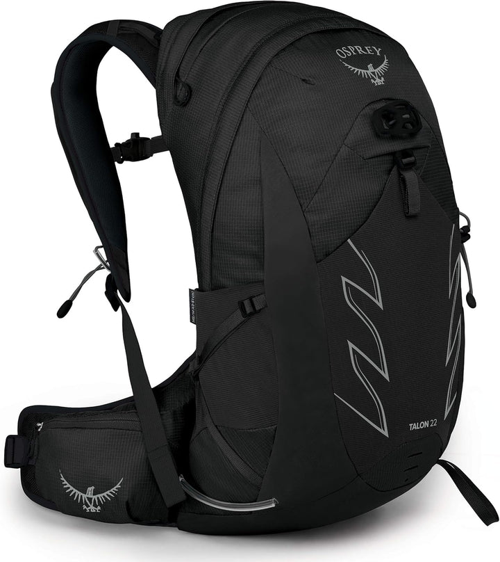 Osprey Talon 22 Wanderrucksack für Männer L-XL Stealth Black Single, L-XL Stealth Black Single