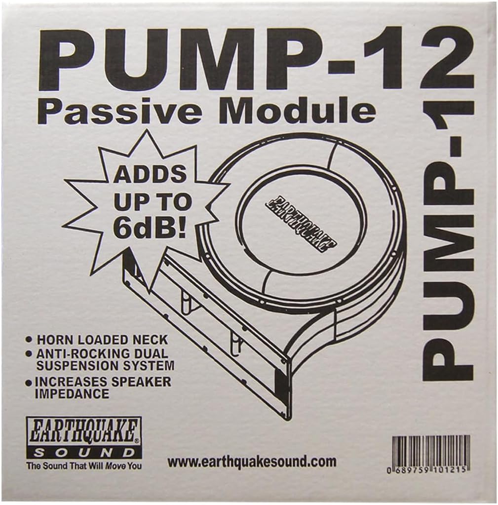 Earthquake Sound PUMP-12 Kühlermodul, Hornbelastung, passiv, 30,5 cm