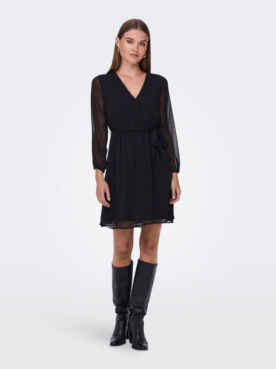 ONLY Female Kleid ONLCERA Kurzes Kleid XS Schwarz, XS Schwarz