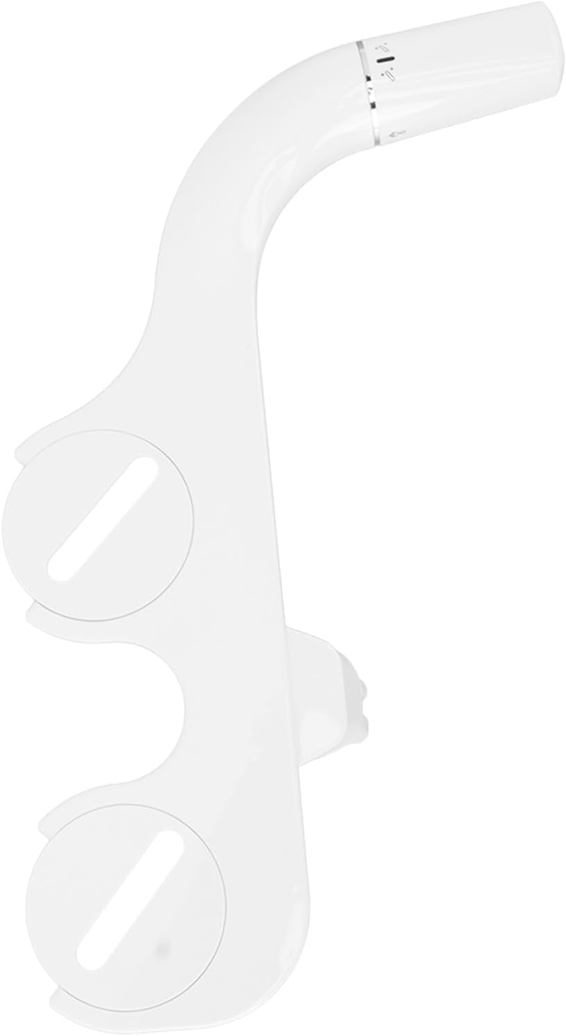 Slim Bidet 3/8 Kupfer T-Stück Nicht Elektrisch Selbst-WC-Aufsatz mit Zwei Düsen Hygienisches Bidet D