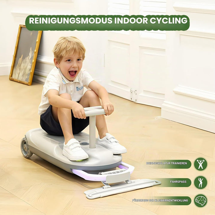 Reinigungs-Go-Kart, einziehbares Reinigungs-Wisch-Kart, tragbare Reinigungs-Go-Karts, Mini-Go-Kart