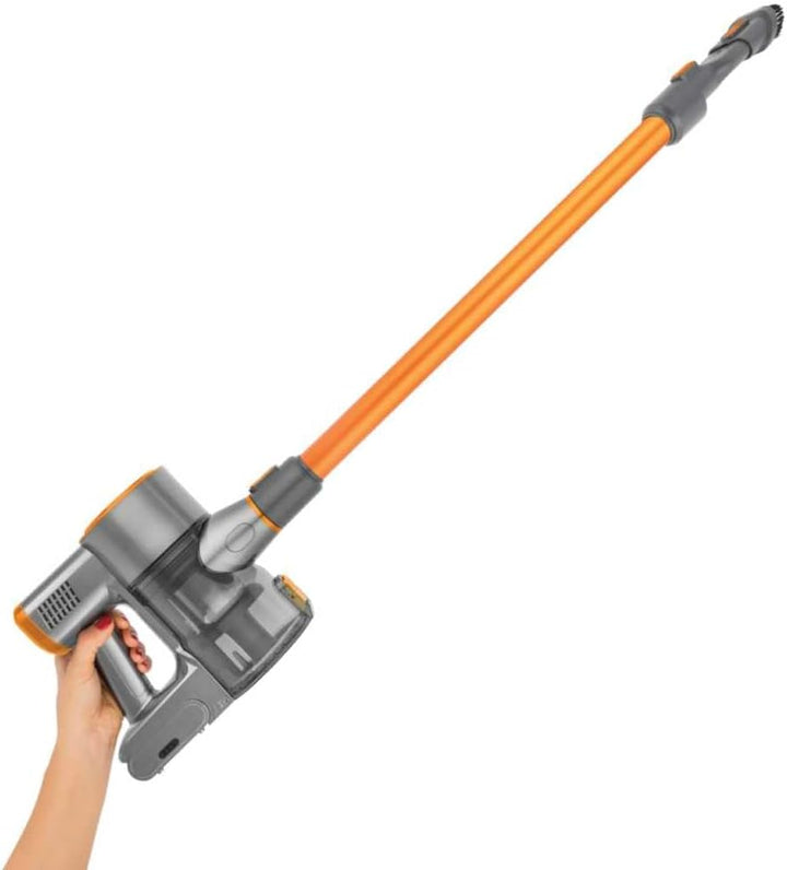 Fakir INOVATOR X 7269 kabelloser Akkusauger, Stabstaubsauger mit Auto. Sauganpassung, LED-Vorderlich