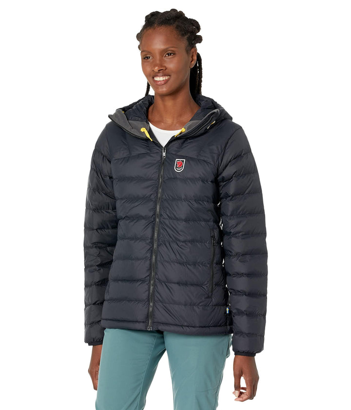 Fjällräven Damen Expedition Pack Down Hoodie W Jacket XS Schwarz, XS Schwarz