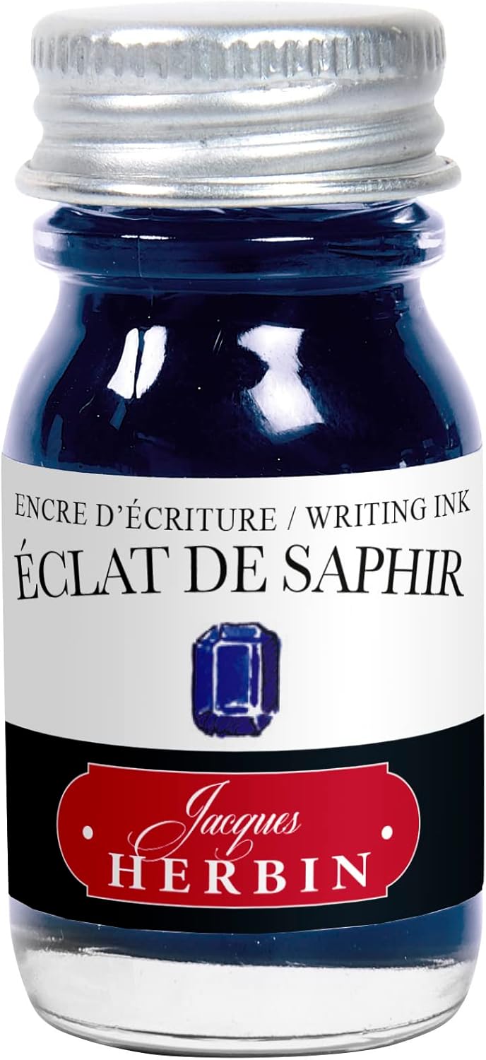 J.Herbin 18504T Tintenset mit 5 Tintenflakons (10ml, ideal für Zeichnen und Kalligraphie, Winter) 1