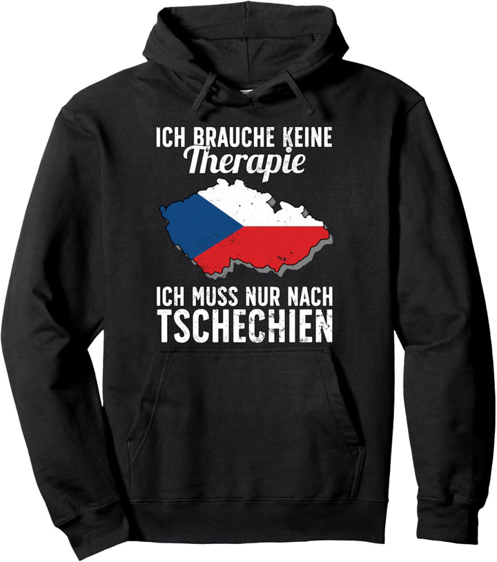 Tschechische Flagge I Tschechien Urlaub I Tschechien Pullover Hoodie