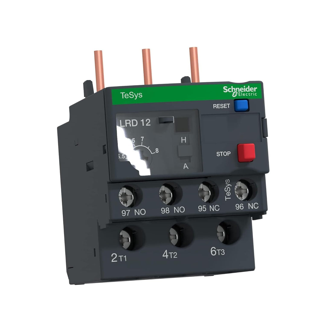 Schneider Electric Motorschutzrelais, 5,5-8A, 1S+1Ö, Klasse 10A, Überlastrelais, 5,5-8A