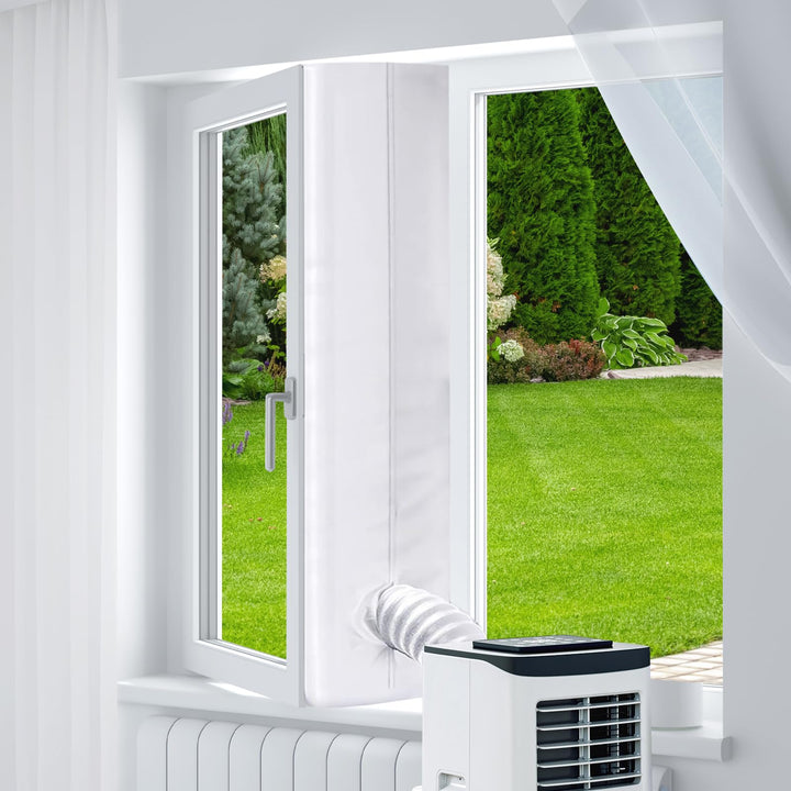 dellyy 400cm Klimaanlage Fensterabdichtung, Guarnizione Universale per Finestre per Condizionatore P