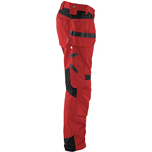 Blakläder 155518605699C46 Handwerker Bundhose Grösse in Rot/Schwarz, C46 C46 Red / Black, C46 Red /