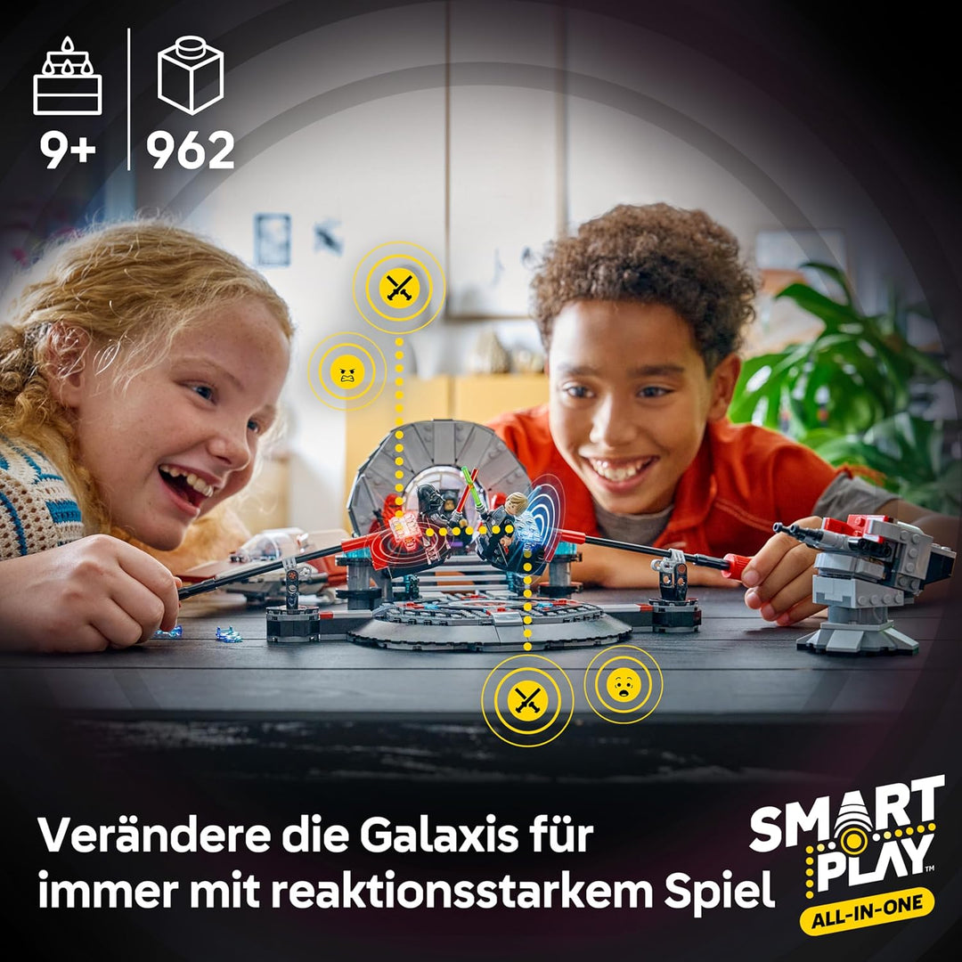 LEGO Star Wars 75427 SMART Play: A-Wing und das Duell im Thronsaal - Interaktives All-in-1 Spielset