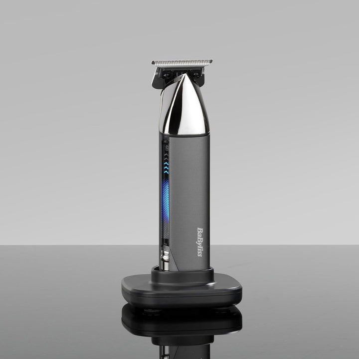 BaByliss Super X Metall-Bartschneider für Männer, Präzisions-Stoppel- und Bartpflegeset, kabellos, w