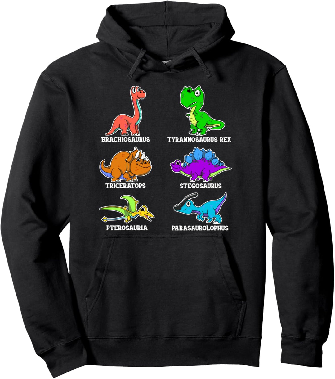 Dinosaurier Dinos Geschenk Für Jungen Und Mädchen Pullover Hoodie