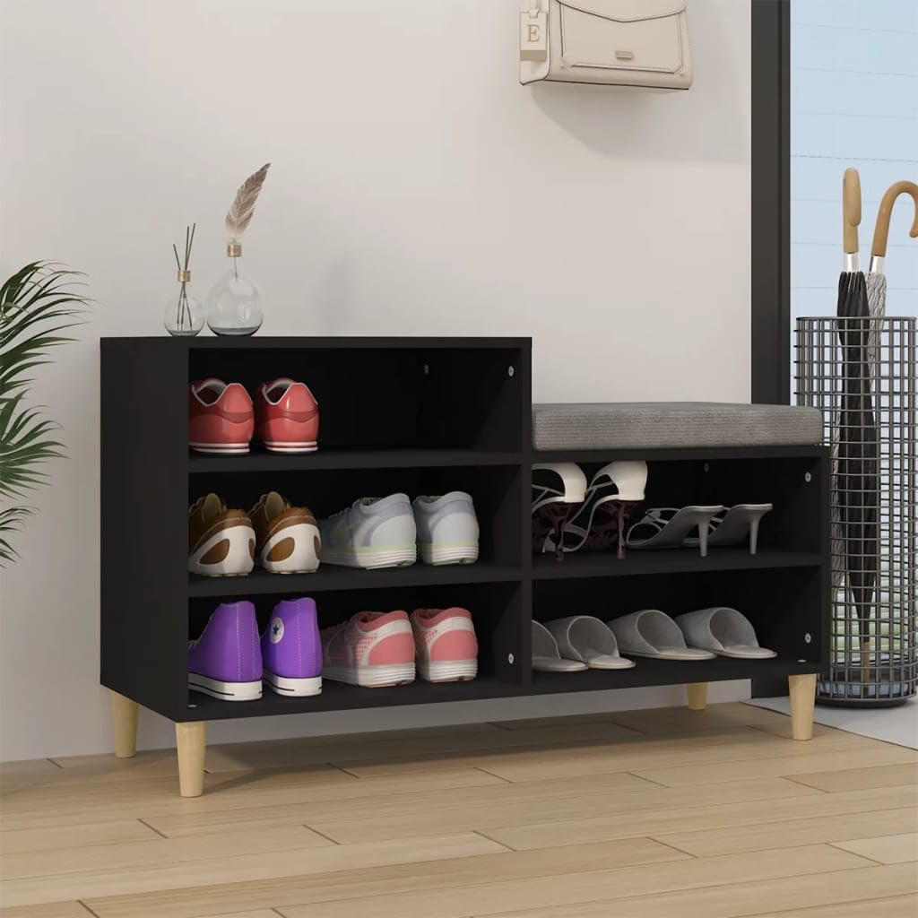 vidaXL Schuhregal Schuhschrank Schuhablage Schuhständer Schuhaufbewahrung Schuhorganizer Schuhkommod