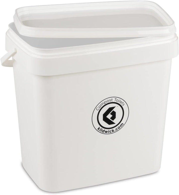 Kildwick FreeLoo M Bausatz - Komposttoilette ohne Gehäuse - Klassik XL Weiss, Weiss