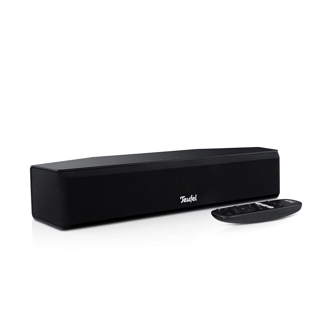 Teufel CINEBAR ONE Soundbar Bluetooth Sound Musik Games Film PC Notebook Schwarz black, black