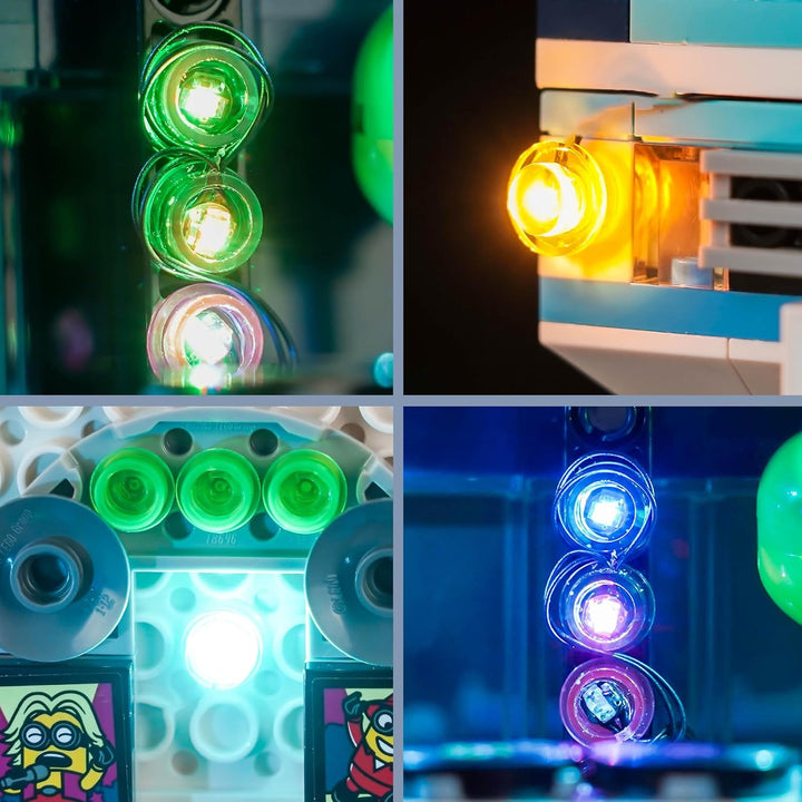 Led Licht Set für Lego Minions' Music Party Bus 75581 (Kein Lego), Dekorationsbeleuchtungsset für Le