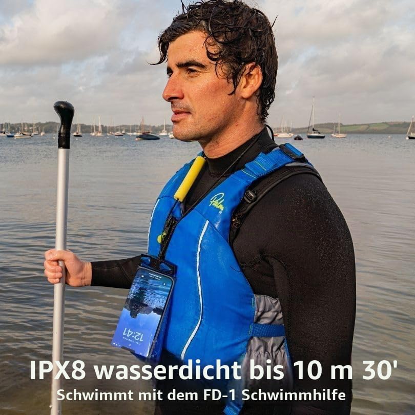 Aquapac wasserdichte Handyhülle 369 (PlusPlus, Schwarz) PlusPlus Schwarz, PlusPlus Schwarz