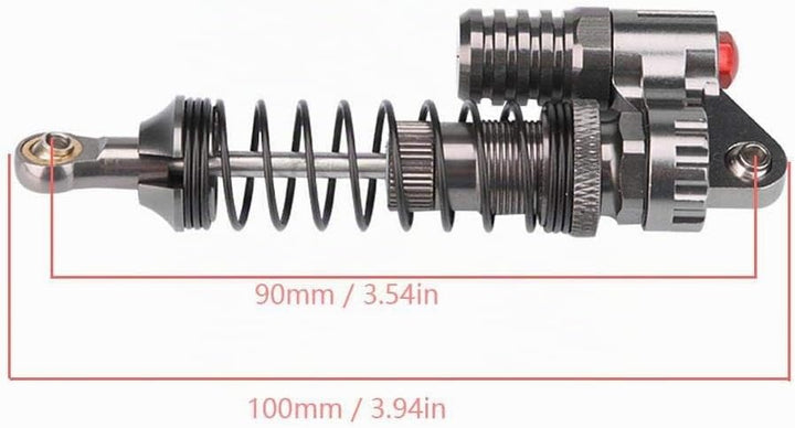 Yosoo Health Gear RC Stossdämpfer, Federstossdämpfer, RC Auto Stossdämpfer mit Doppelfederausführung