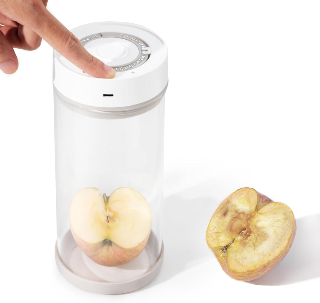 Minidiva Smart Vacuum Container, automatische elektrische luftdichte Glasbehälter für Lebensmittel K