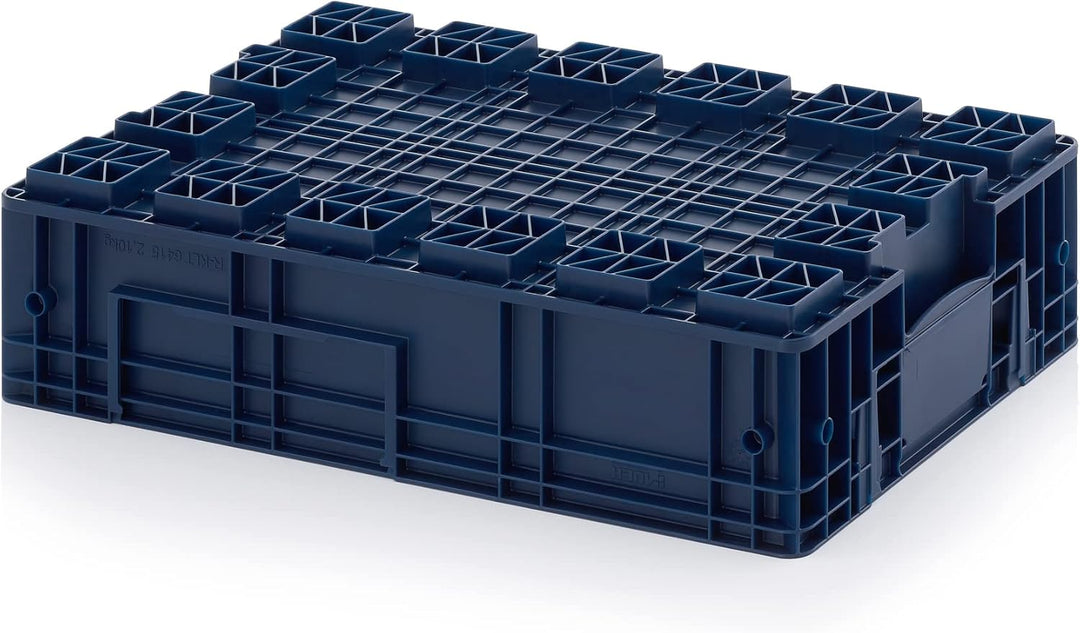 Auer Packaging 2x R-KLT Behälter 60 x 40 x 14,7 * Kleinladungsträger blau 60x40x15 Eurobehälter Indu