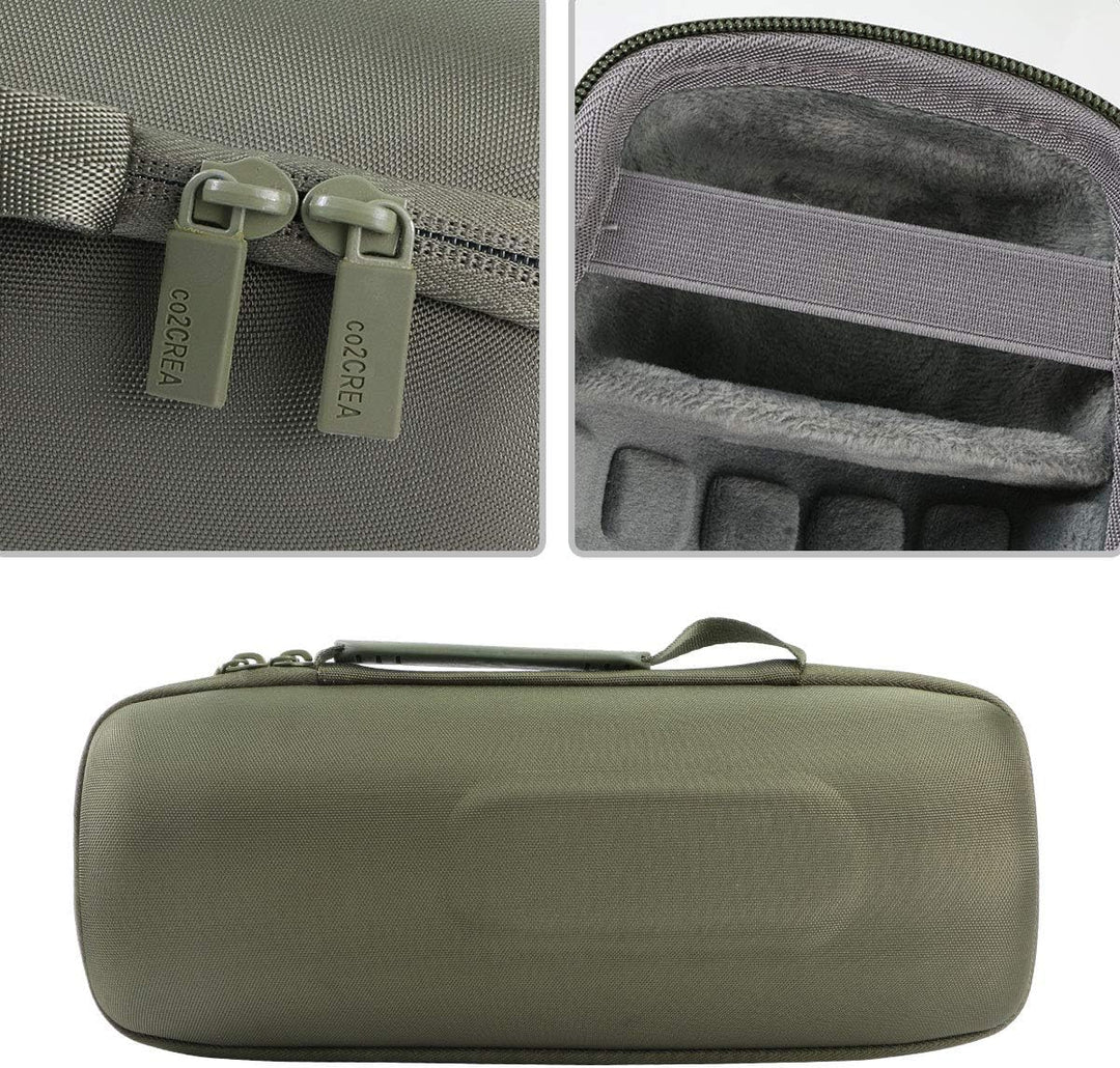 co2CREA Hart Reise Schutz Hülle Etui Tasche für JBL Charge 4 / JBL Charge 5 Tragbarer Bluetooth Laut