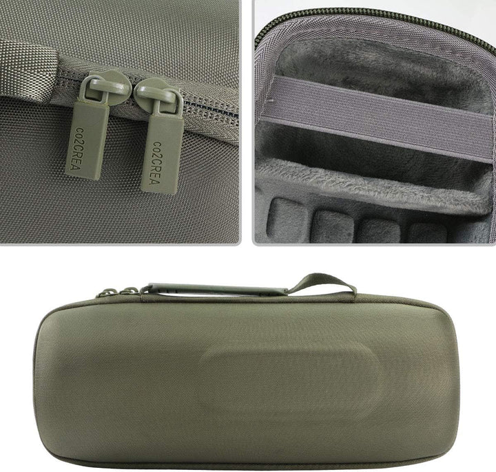 co2CREA Hart Reise Schutz Hülle Etui Tasche für JBL Charge 4 / JBL Charge 5 Tragbarer Bluetooth Laut