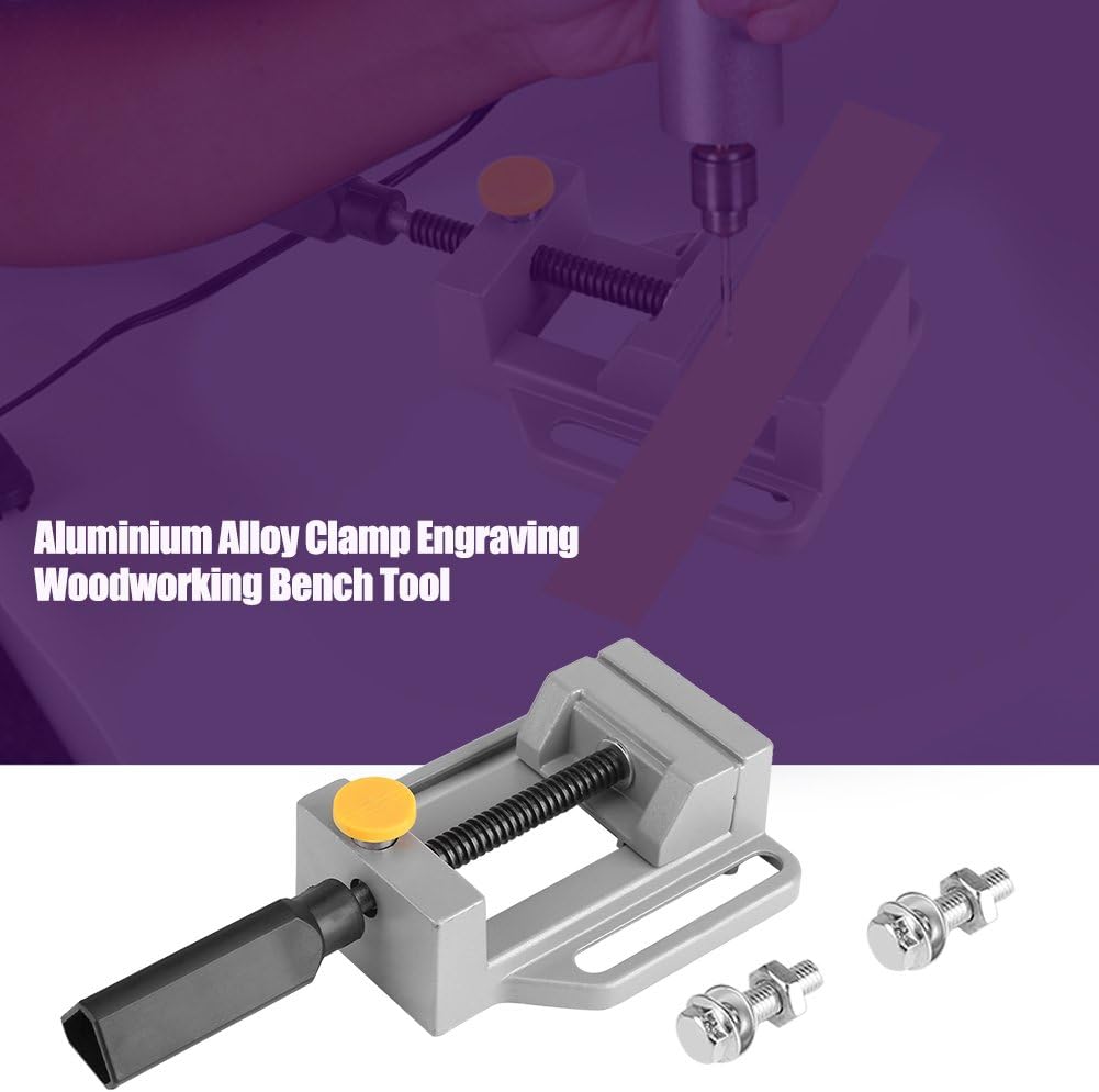 Mini Flat Clamp Tisch Aluminiumlegierung Schnellspanner Kiefer Bank Vice DIY Gravur Carving Tool