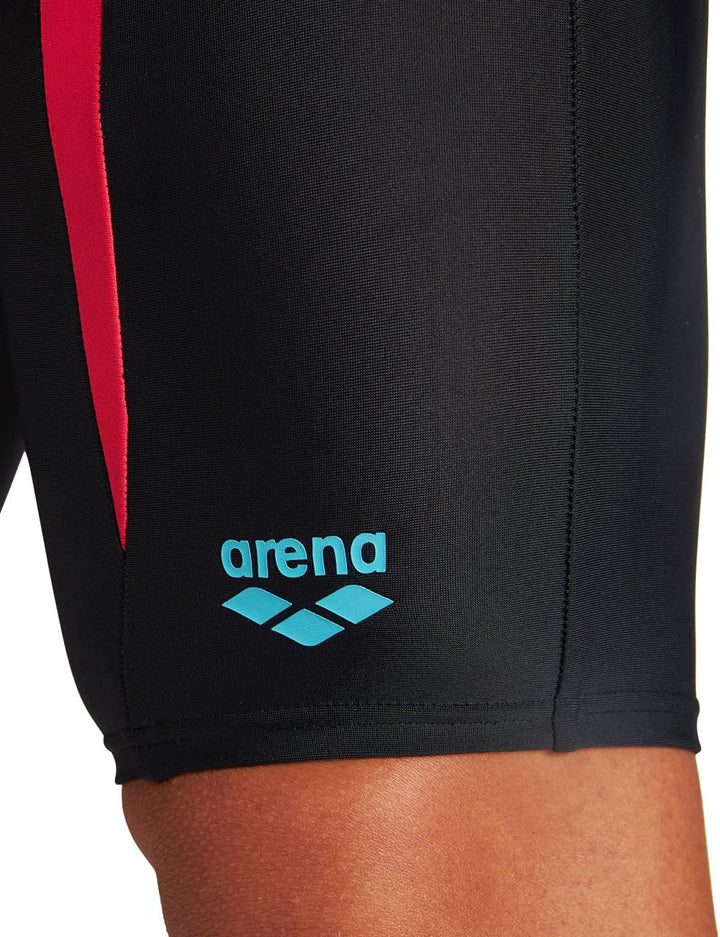 ARENA Herren M Threefold Jammer Swim Trunks (1er Pack) 6 Black-black-anguria, 6 Black-black-anguria