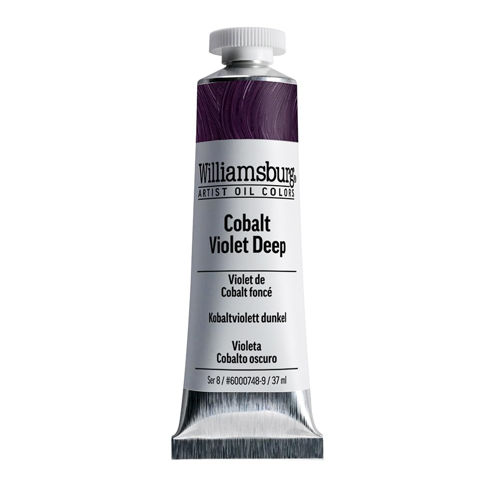 Williamsburg - Handgemachte Oelfarbe - 37 ml - Kobaltviolett Dunkel 37 Ml Tube Kobaltviolett Tief, 3