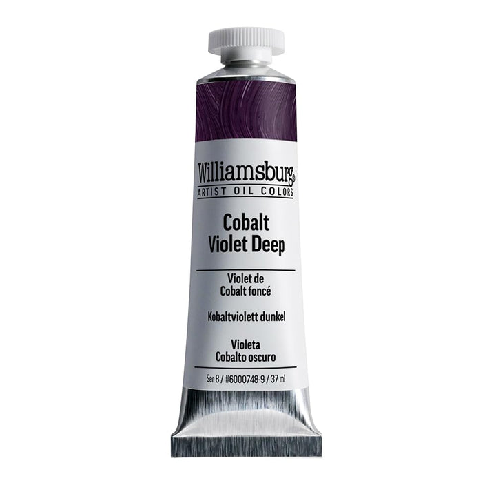 Williamsburg - Handgemachte Oelfarbe - 37 ml - Kobaltviolett Dunkel 37 Ml Tube Kobaltviolett Tief, 3