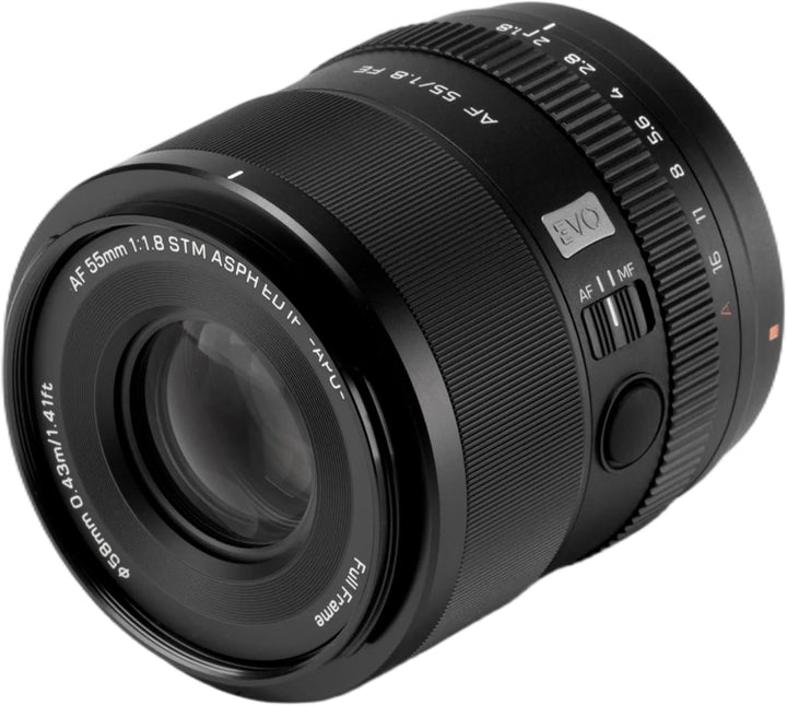 VILTROX APO 55mm F1.8 FE, AF 55mm f/1.8 EVO Objektiv für Sony E Mount, Vollformatobjektiv mit grosse