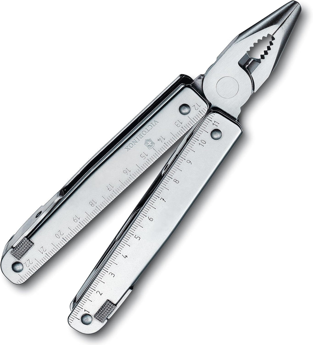 Victorinox Multifunktionstool, Swiss Tool X Plus, Taschen Werkzeug, 38 Funktionen, Kombi-Spitzzange,