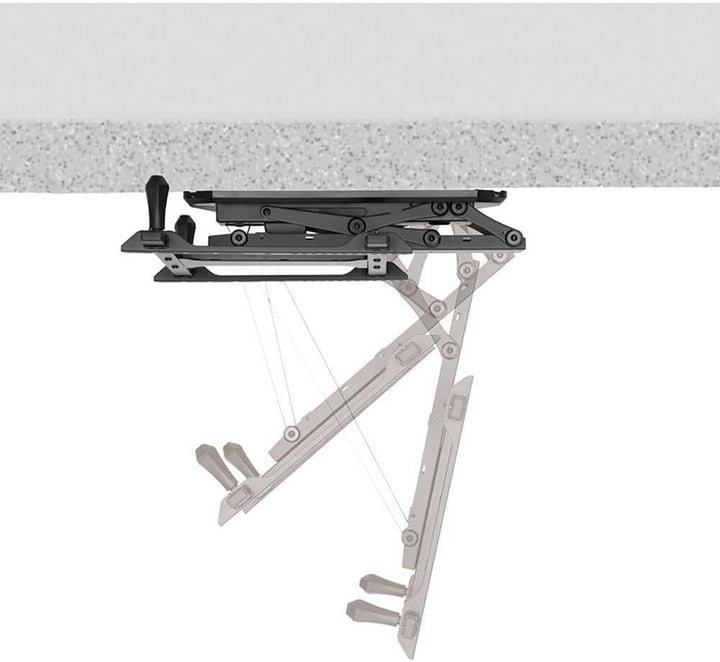 LogiLink BP0118 Elektrische TV-Deckenhalterung (32-70 Zoll) mit Fernbedienung für flache und curved