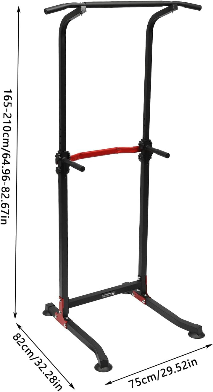Dip Station Klimmzug Bar Fitness Power Tower Fitnessstudio Trainingsgerät Gerä zur Übung der Muskeln