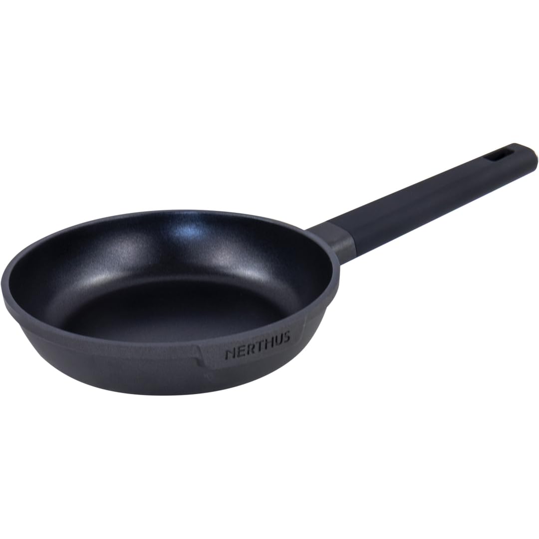Nerthus FIH 1561 Pfanne aus Aluminiumguss mit Antihaftbeschichtung induktionsgeeignet Gas und Ceran