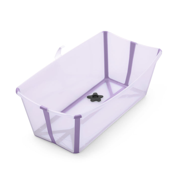 Stokke Flexi Bath, Lavender - 64 x 24 x 34 cm - Faltbare Babybadewanne für Neugeborene und Babys - L