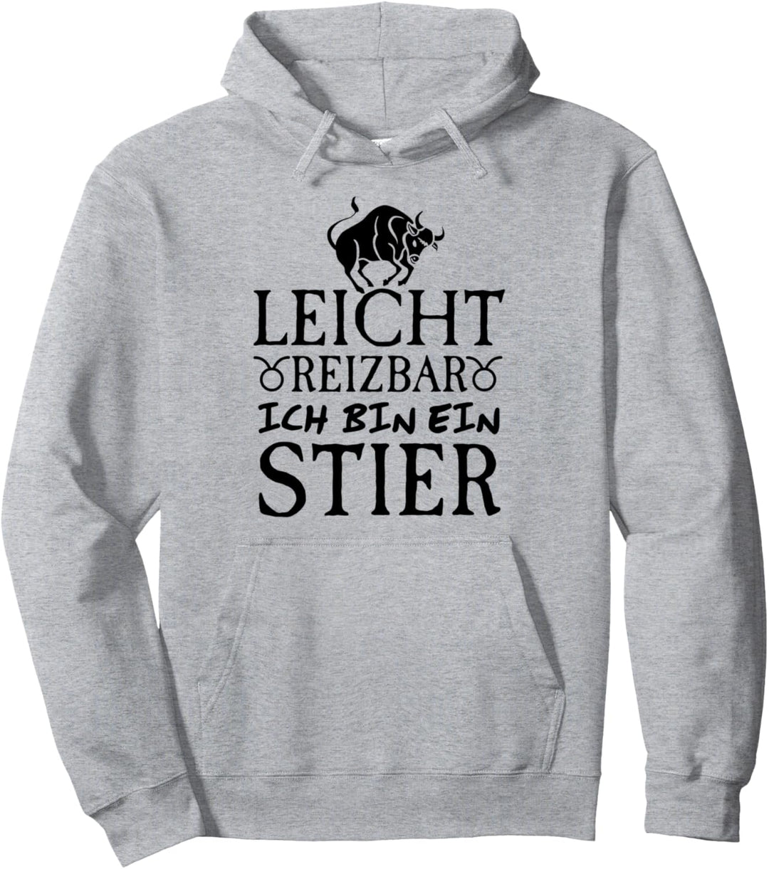 Sternzeichen Stier Leicht Reizbar Ich Bin Ein Stier Pullover Hoodie
