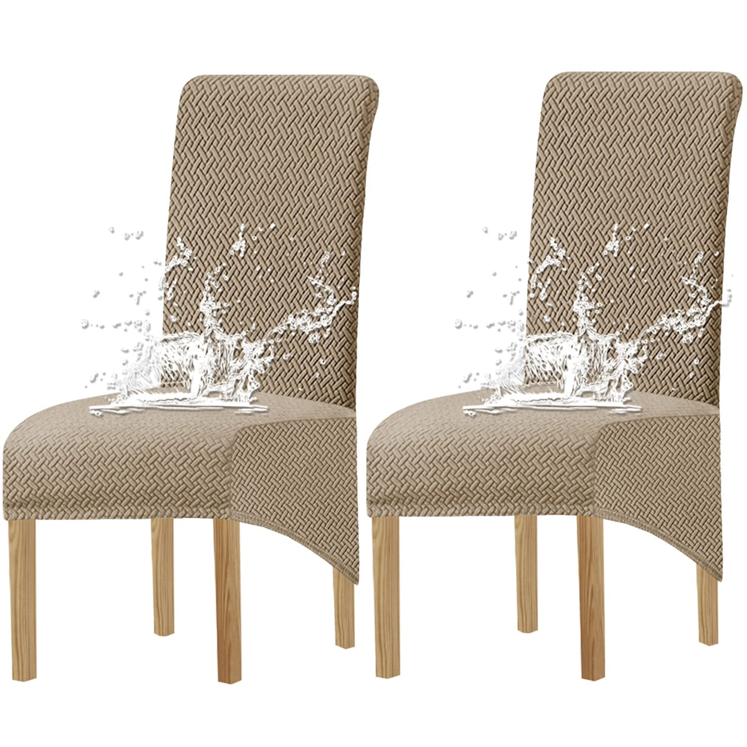 KELUINA XL Stuhlhussen,Universal Stretch Stuhlhussen 2er 4er 6er Set Stuhlbezug für Stuhl Esszimmer(