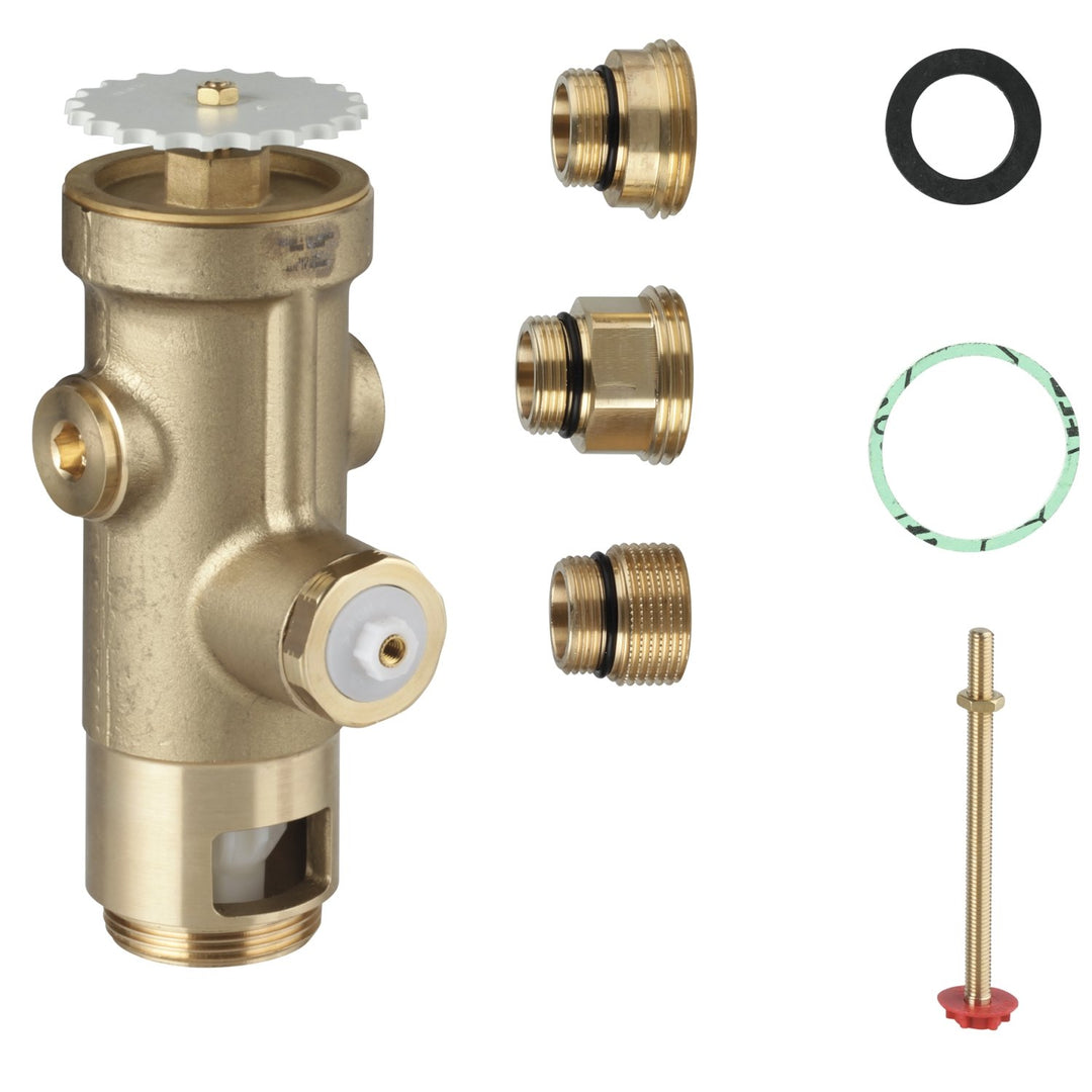 GROHE Drückspüler für WC (DN20, Wandeinbau, ohne Vorabsperrung), 43996000 Single, Single