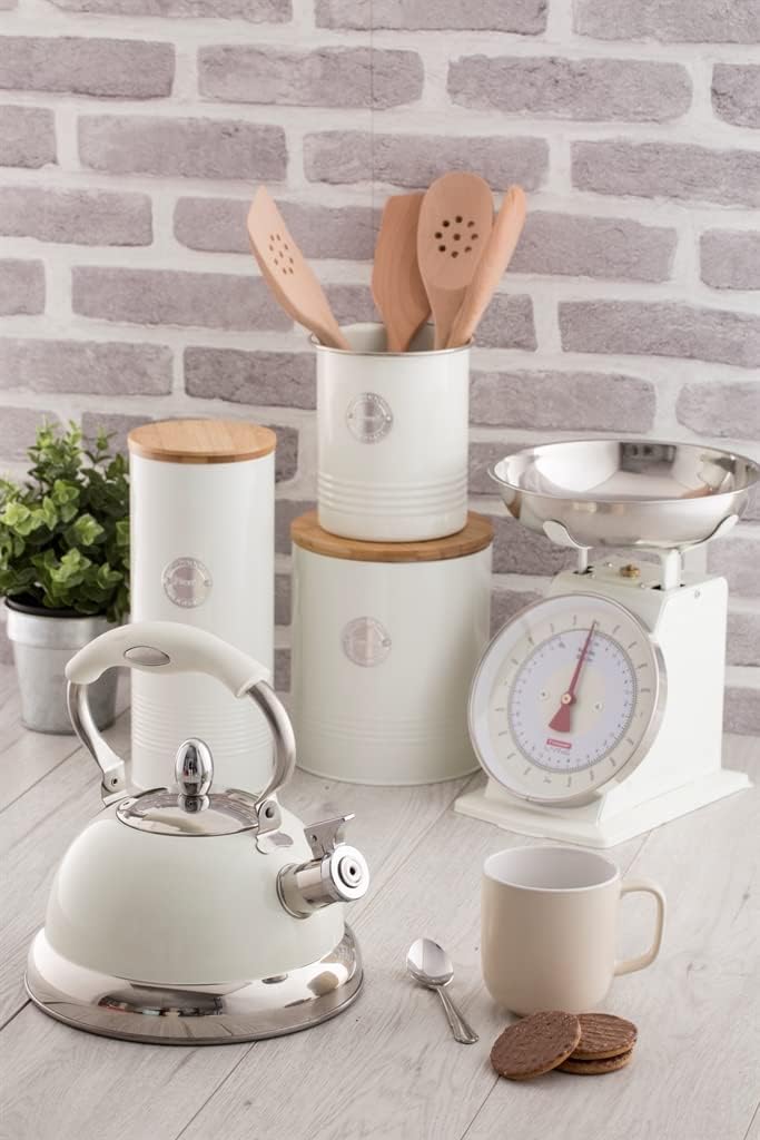 TYPHOON LIVING Kollektion, Utensilienbehälter Pastellcreme, Dose für Küche Aufbewahrung & Organisati