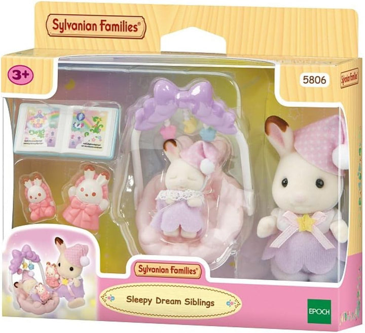 Sylvanian Families 5806 Schokoladenhasen Träumsüss Set, Spielset mit Tierfigur, Mit süssen Mäusefigu