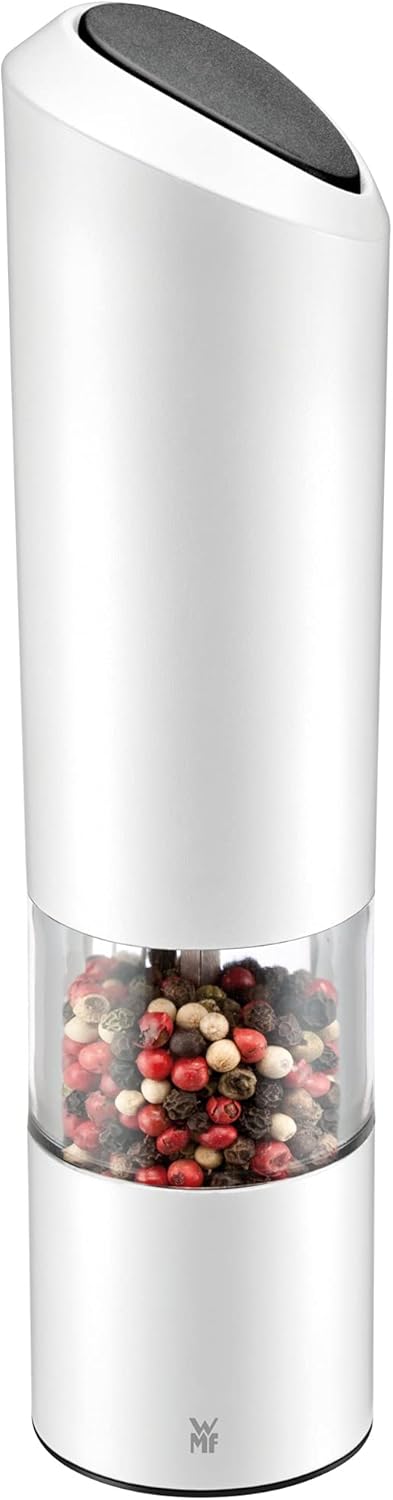 WMF Elektrische Mühle weiss Kunststoff Acrylglas & Silikon-Backpinsel 20 cm Profi Plus Cromargan Ede