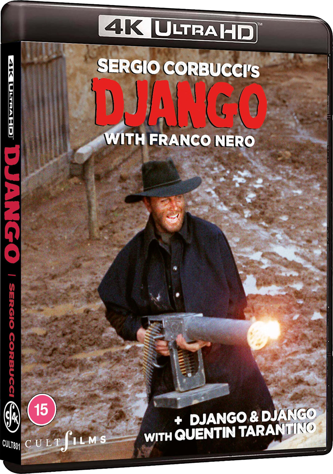 Django (Limited Collector's Edition) 4K Ultra HD (Region Free) [HD DVD] [Blu-ray], Blu-ray