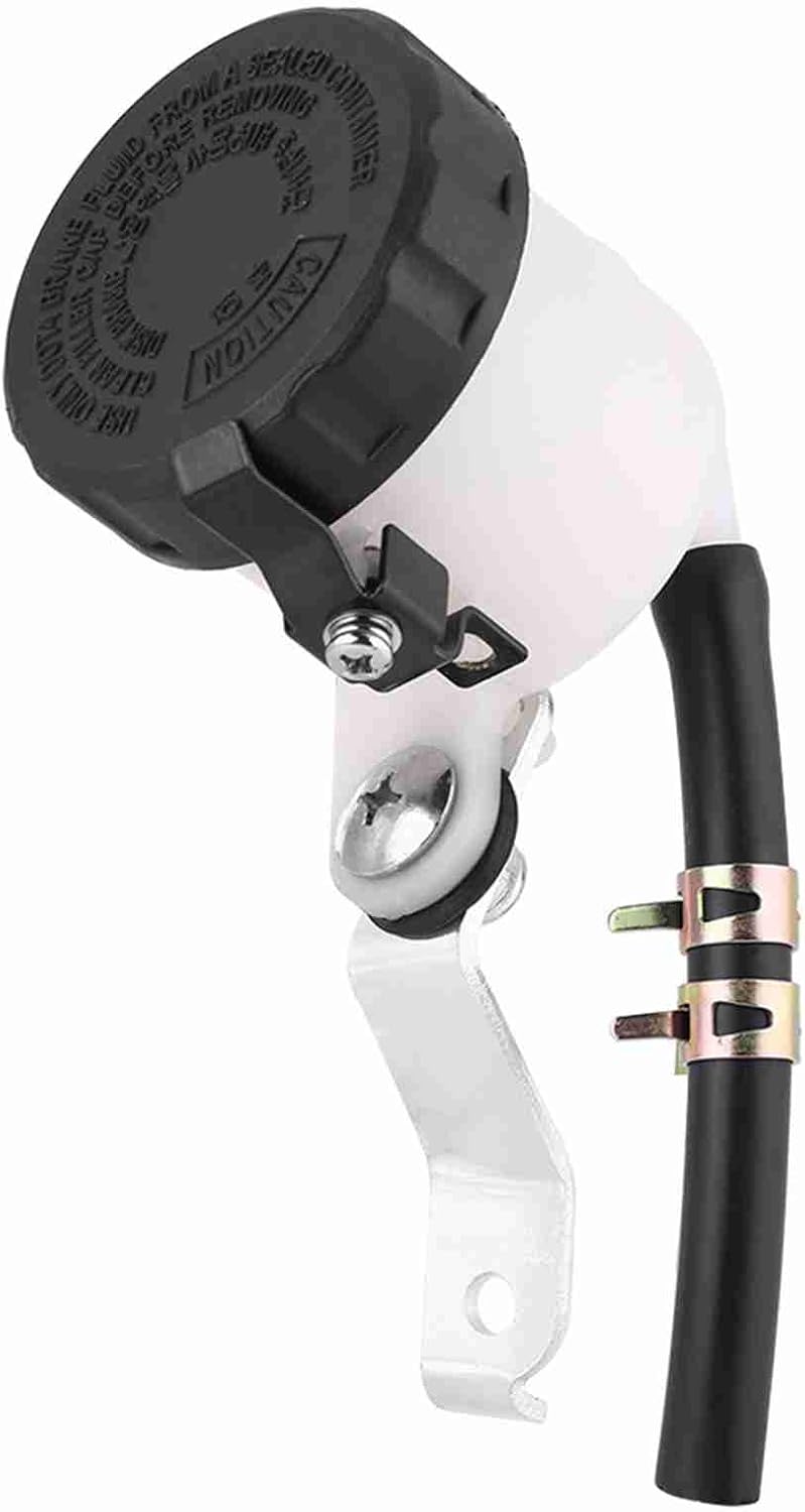 Keenso Motorrad Bremszylinder Bremsflüssigkeitsbehälter, Motorrad Kunststoff Hydraulische Hauptbrems