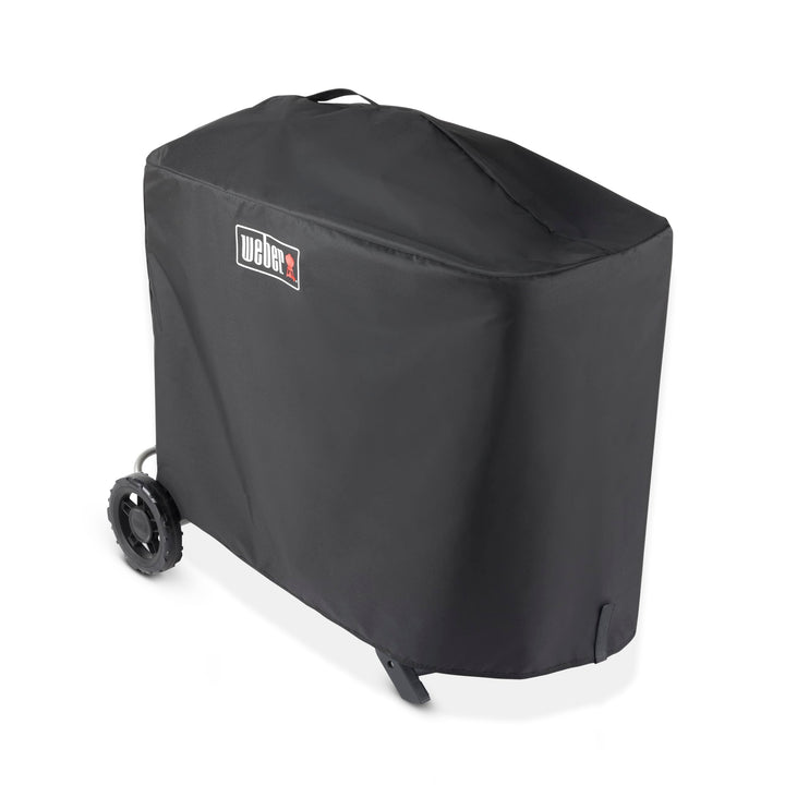 Weber Premium Grill Abedeckhaube für den Traveler Gas Grill, atmungsaktiv UV- &amp; wasserbeständig, Sch