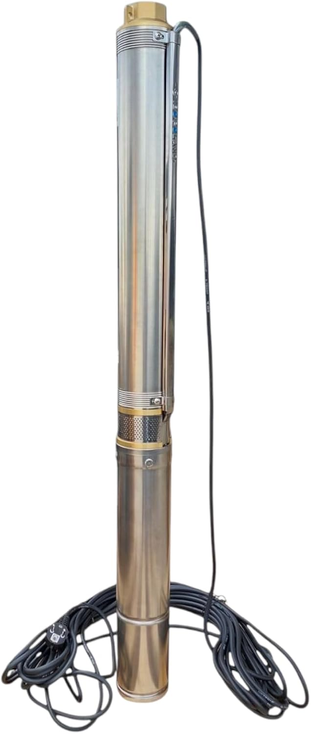 IBO Tiefbrunnenpumpe 3" sandverträglich 6000l/h 230V 750 Watt Brunnenpumpen, Kunststoff