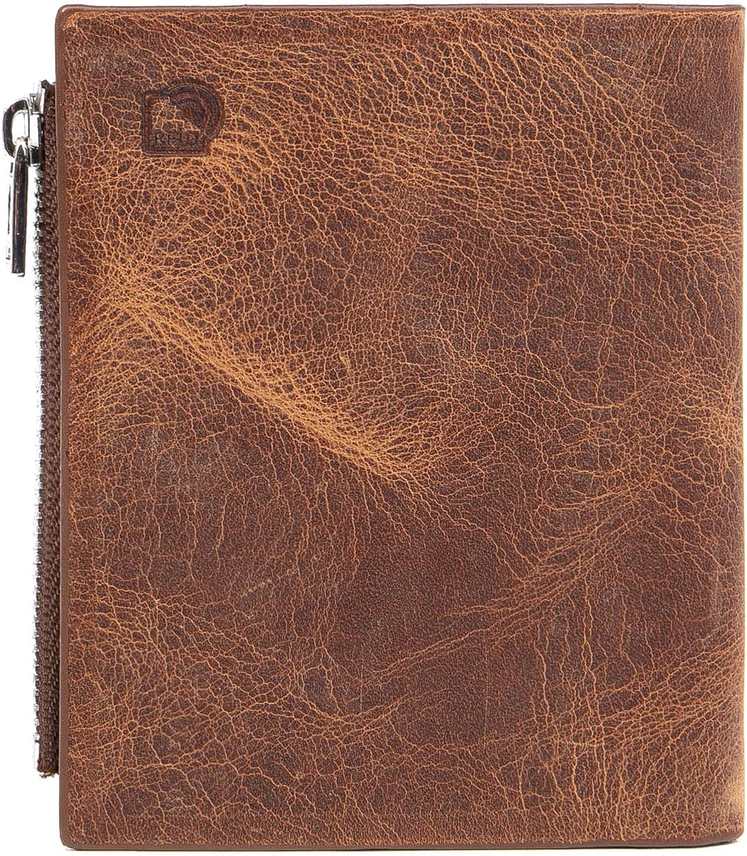 Solo Pelle® Slim Wallet KOMPA mit Münzfach [bis zu 13 Karten] Slimwallet [RFID-Schutz] Kartenetui [L
