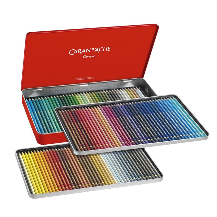Caran d'Ache Pablo 0666-420 Farbstifte, Set mit 120 Farben, 666.420, bunt Mehrfarbig, Mehrfarbig