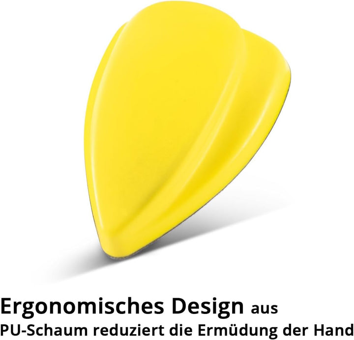STAHLWERK Exzenterschleifer ES-150 ST – starker Handschleifer 350 W, leistungsstark und vibrationsar